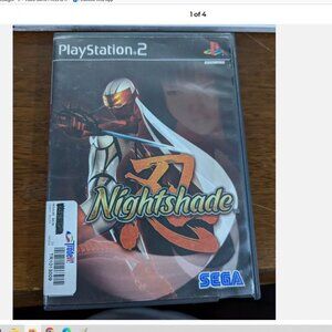 Nightshade - Sony PlayStation 2 PS2